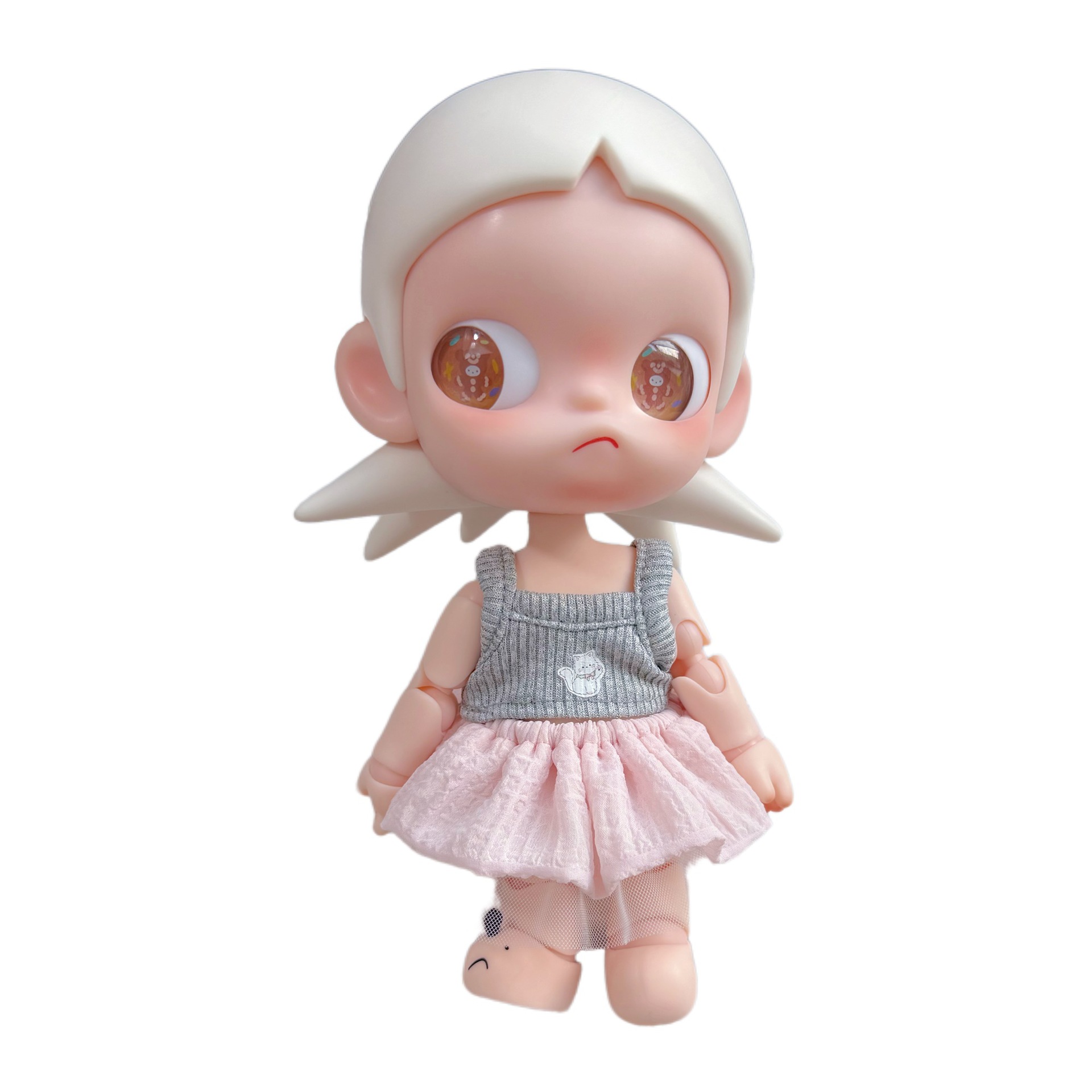 New zsiga Gazi sister doll clothes 1/8 posable doll tank top small skirt doll replacement summer