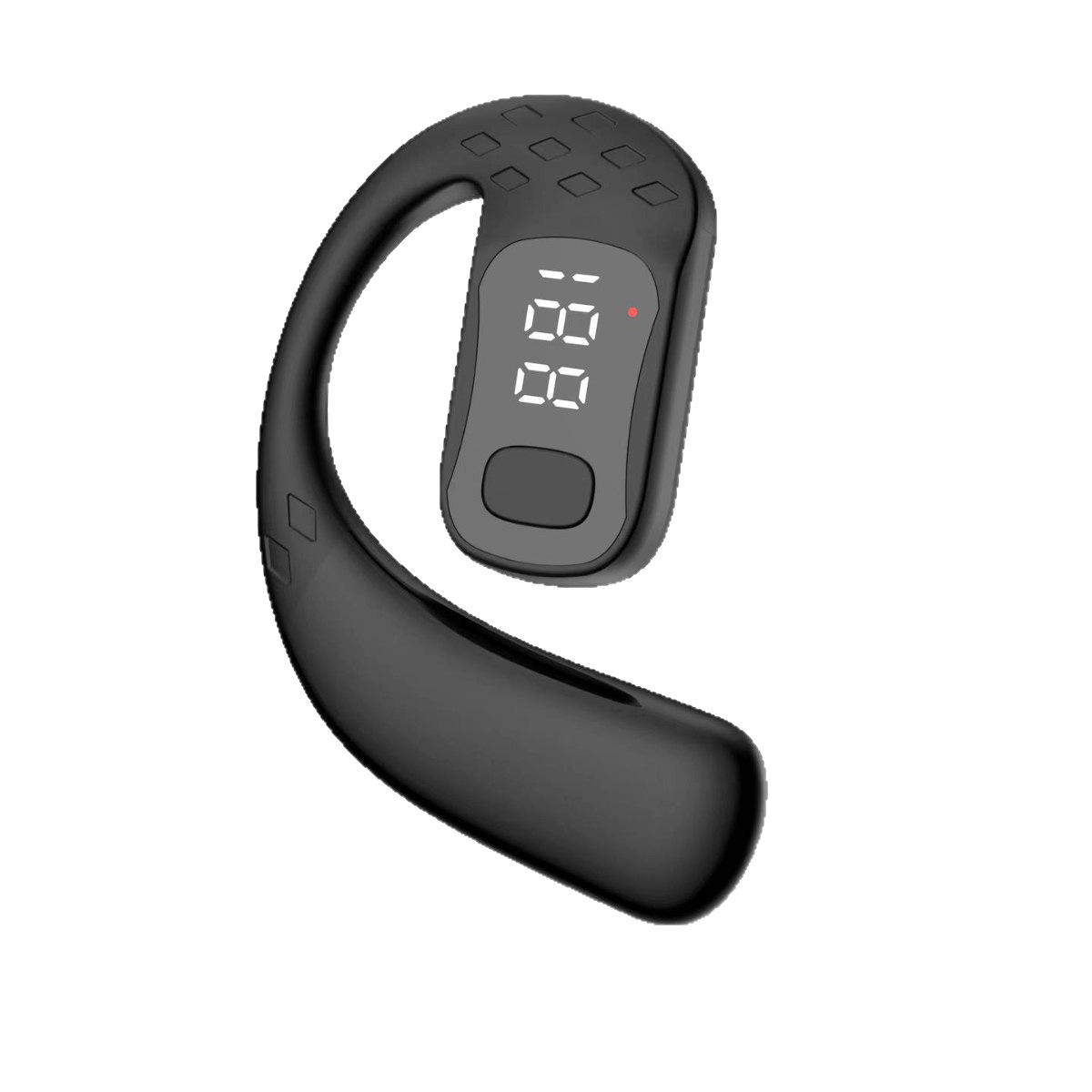 B01 Digital display Bluetooth earphones, rotating open-ear style 5.4, clip-on style 5.4, ultra-long battery life, noise reduction, wireless, non-in-ear
