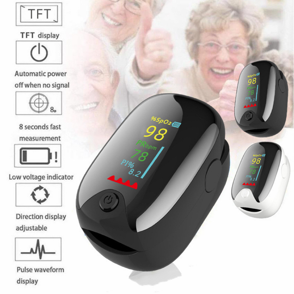 Panda Oximeter AD901 Finger Clip Pulse Oximeter Diamond Blood Oxygen Detector Oximeter