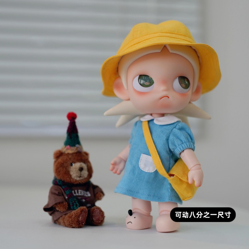 Baby Molly vinyl 'Active Winter' series zsiga Gazi doll clothes set outfit change eighth scale little yellow hair