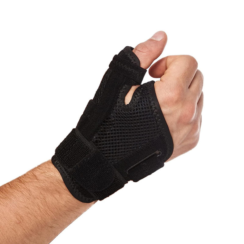 Summer Sports Universal Sweat-Absorbing Wrist Support Fixed Support Thumb Protection Fitness Wrist Support Deadlift Strap Wrist Protection