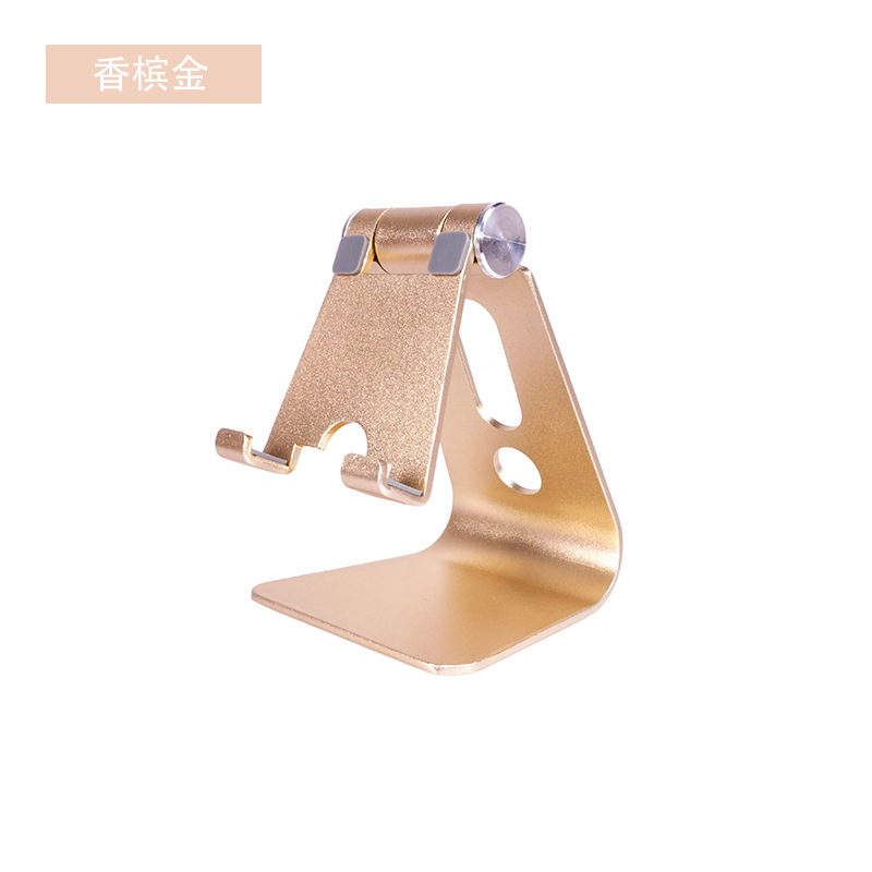 Phone tablet stand 360-degree rotating stand aluminum alloy desktop folding suitable for Apple iPad stand