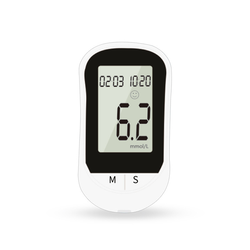 Blood Glucose Meter Home Blood Sugar Test Monitor High Blood Sugar Medical Blood Glucose Meter Tester Set Automatic