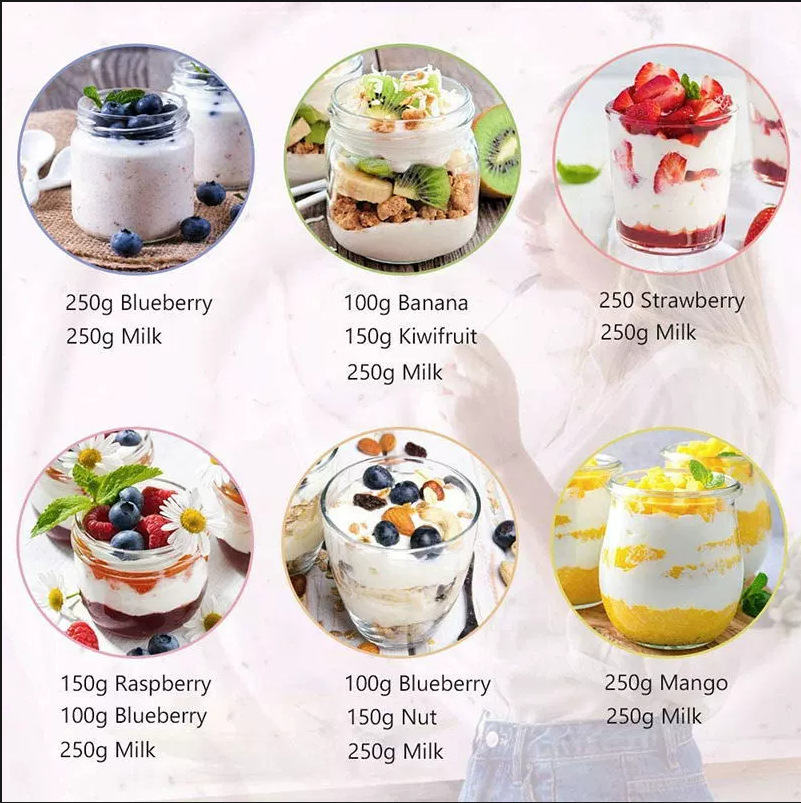 12-Cup Yogurt Maker Homemade Jam Ice Cream Pudding Breakfast Machine YOGURT MAKER Yogurt Fermentation Machine