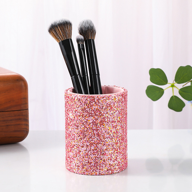 New makeup brush set foundation brush eyeshadow brush contour brush lip brush blush brush storage bucket makeup tool
