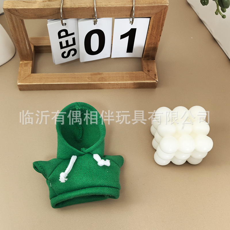 13cm doll clothes panda pendant outfit dress up toy bear accessories teddy bear small clothes custom LOGO