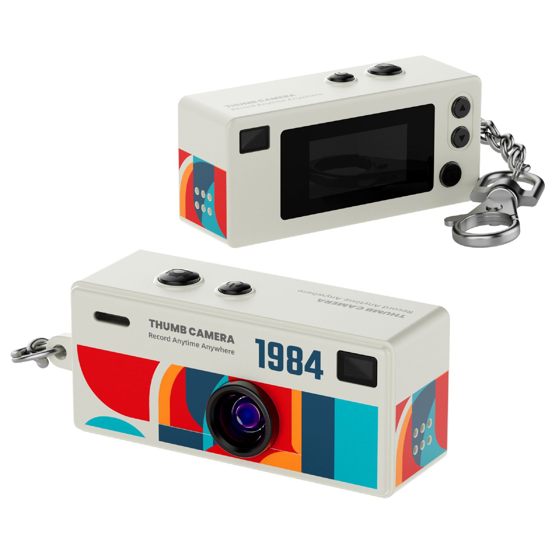 Small Camera Campus Portable Mini Backpack Pendant Student Camera Can Take Photos and Record Videos