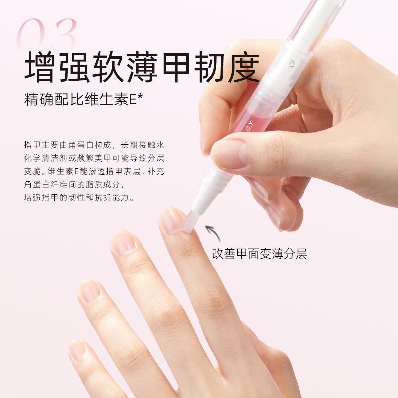 Jianmei Chuangyan Nail Nutrient Oil Nail Care Oil Cuticle Nail Art Nourishing Pen Liquid Anti-Hangnail Remove Dead Skin Edge Care
