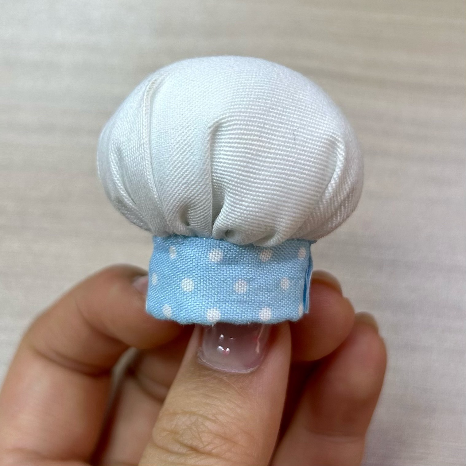 14cm Wallace and Gromit kitty polka dot chef hat 15cm potato doll DIMOO doll clothing diy accessory accessory