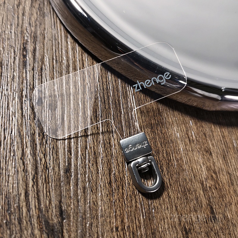 Rhinestone round buckle phone strap swivel head clip piece thin gasket phone chain hanging piece not top shell does not affect charging new