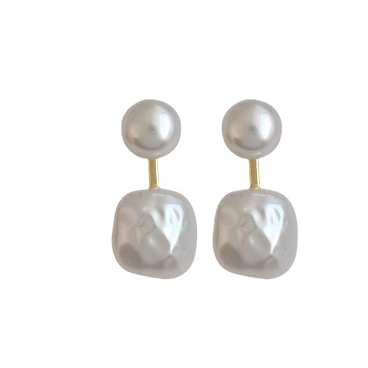 S925 silver needle elegant pearl ear studs earrings for women ear accessories 4599