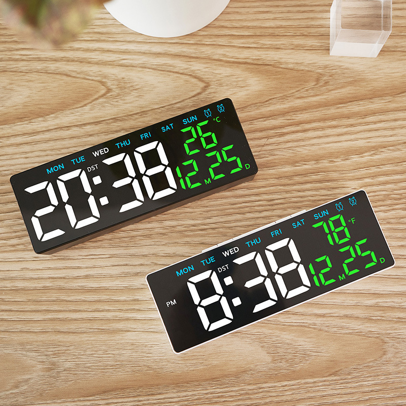 New Clock Multifunctional Electronic Clock Simple LED Digital Clock USB Output Bedside Clock 5510 Alarm Clock