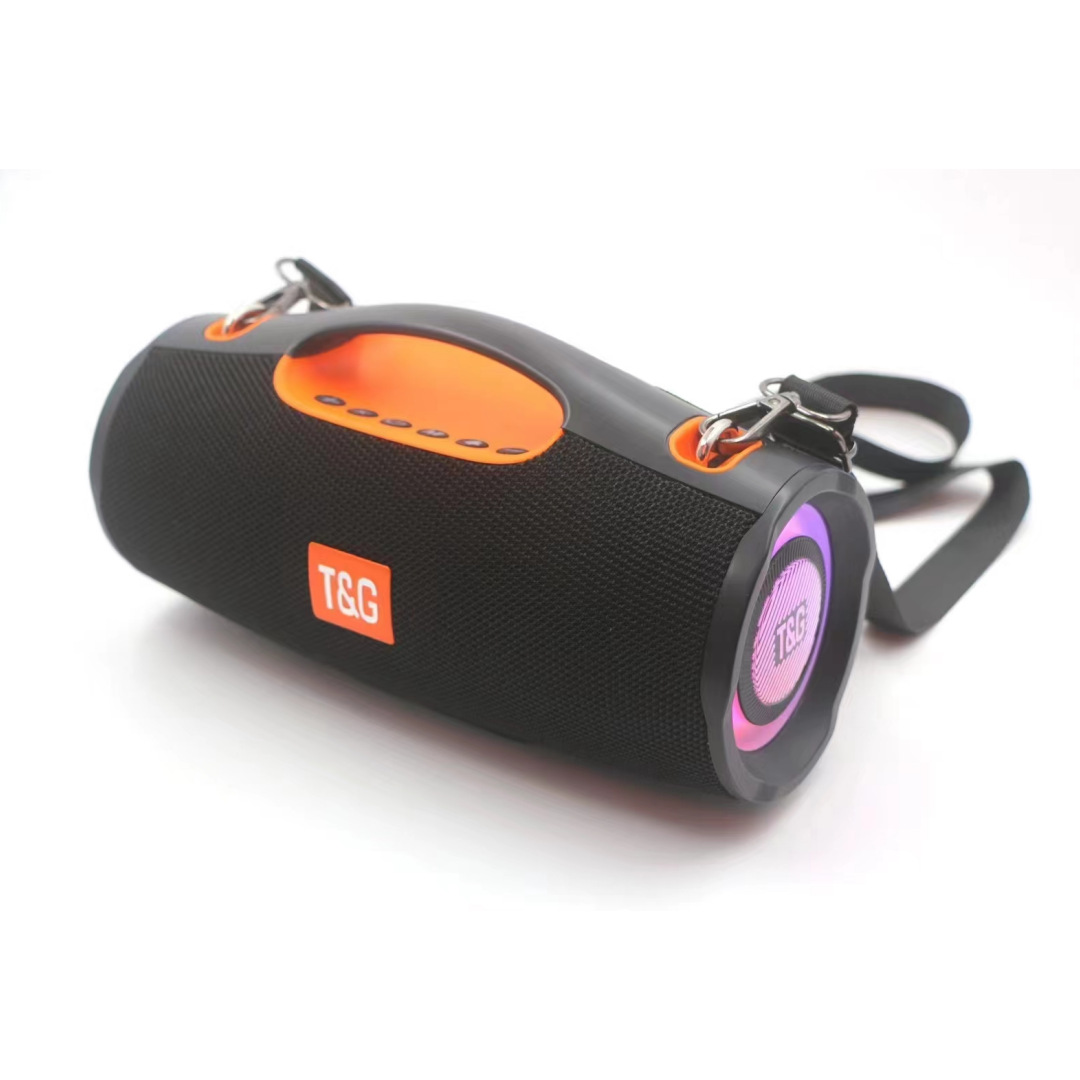 Strap Handheld Portable TG437 Bluetooth Speaker Colorful LED Light 20W Dual Speaker TWS Subwoofer Speaker