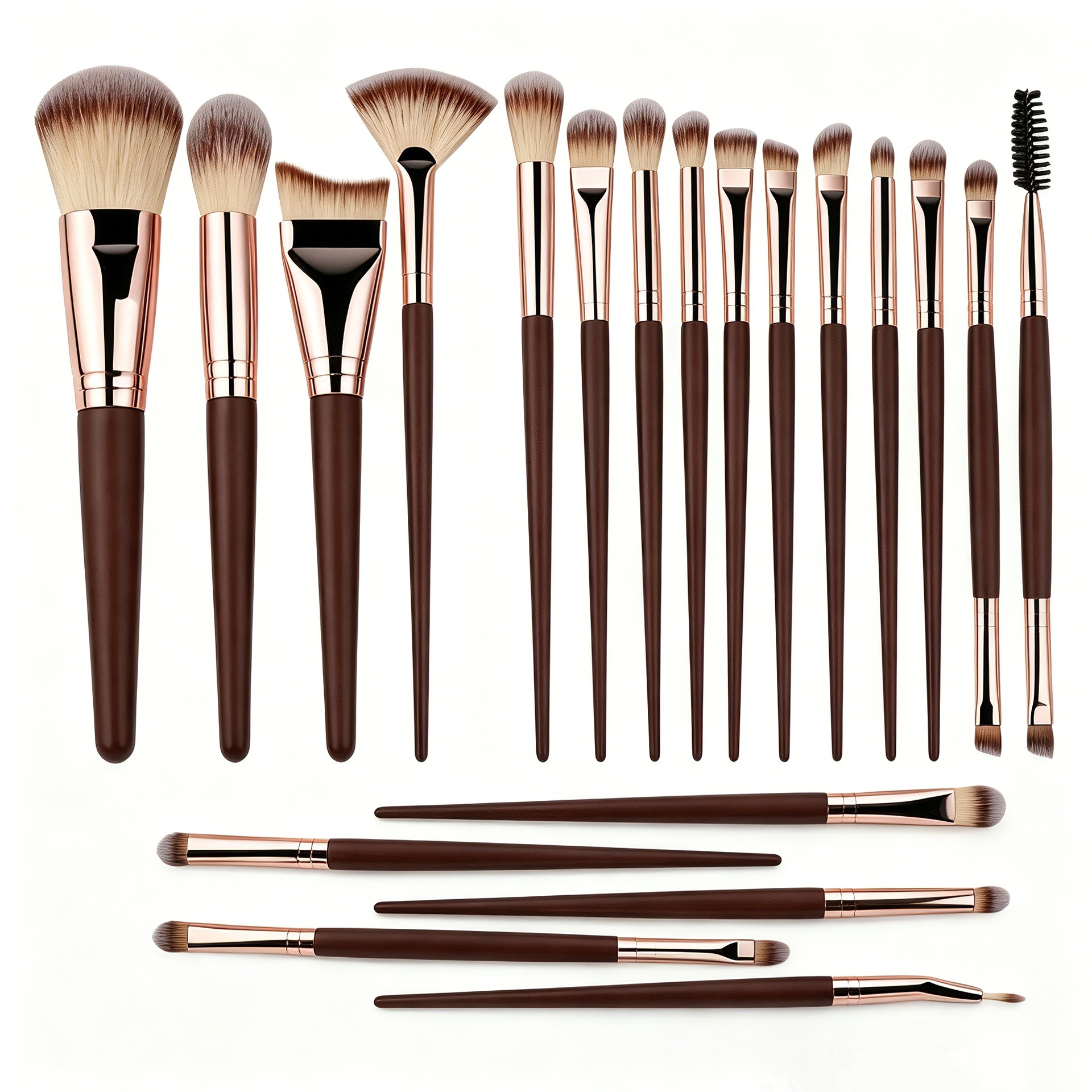 20-piece Cangzhou makeup brush set soft bristle mascara brush eyeshadow brush blush brush concealer brush makeup tool