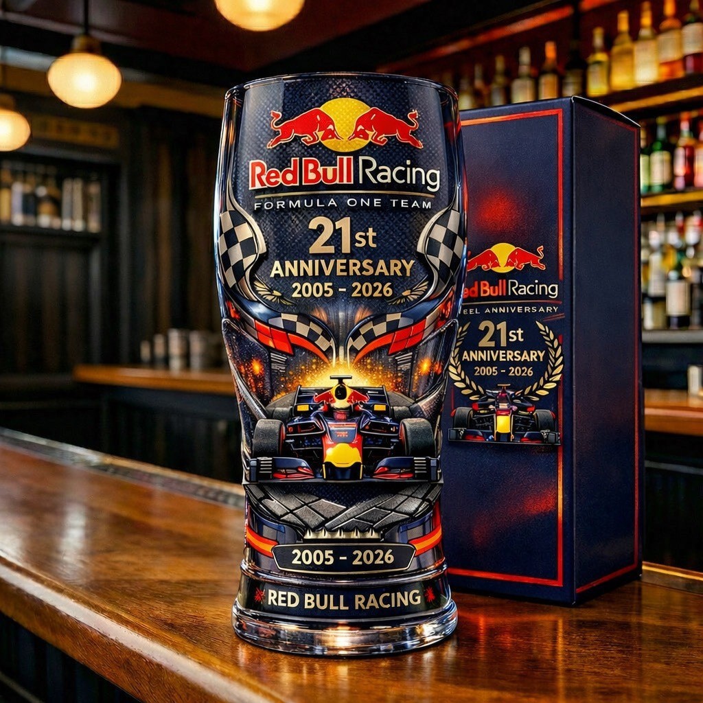红牛车队啤酒杯旗帜款