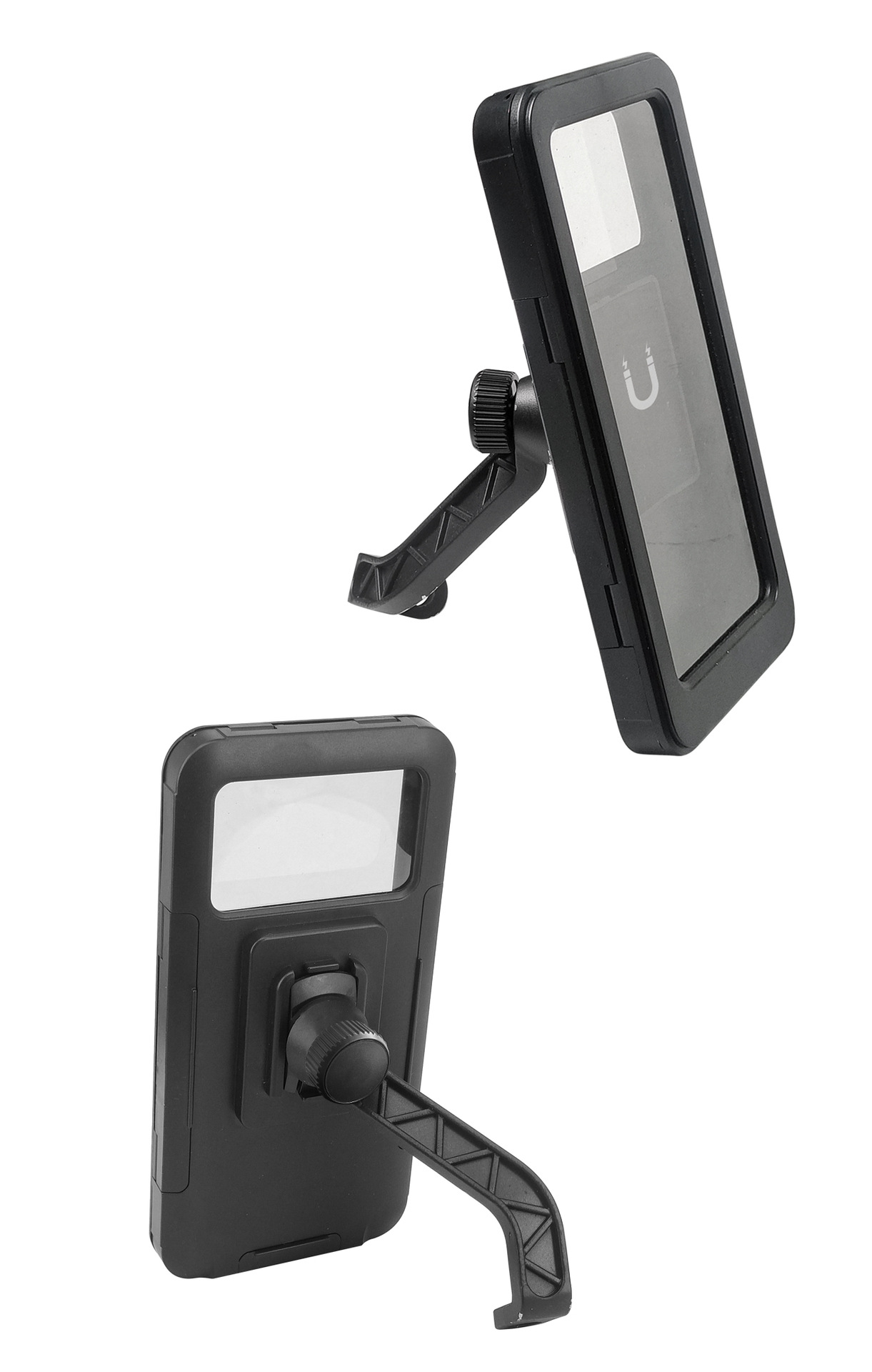 Waterproof car electric vehicle phone holder navigation charging holder delivery bike holder motorcycle rearview mirror holder