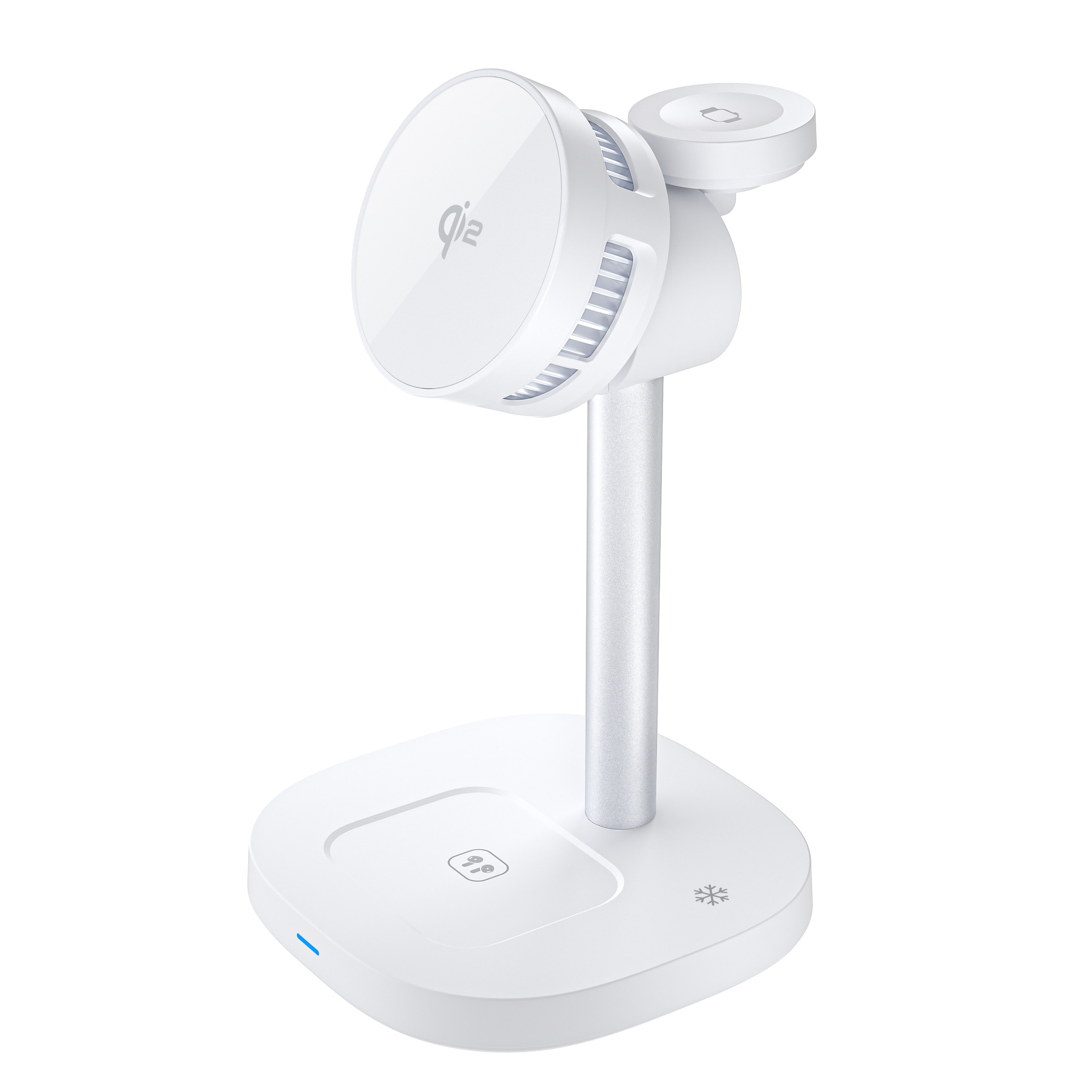QI2.2 Fast Charge 25W New Desktop Magnetic Cooling Heat Dissipation Phone Holder Multifunctional Wireless Charger