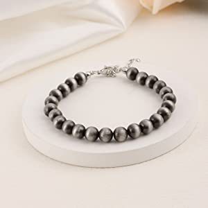 Navajo Western Style Pulled CCB Necklace Bracelet Earring Set Jewelry