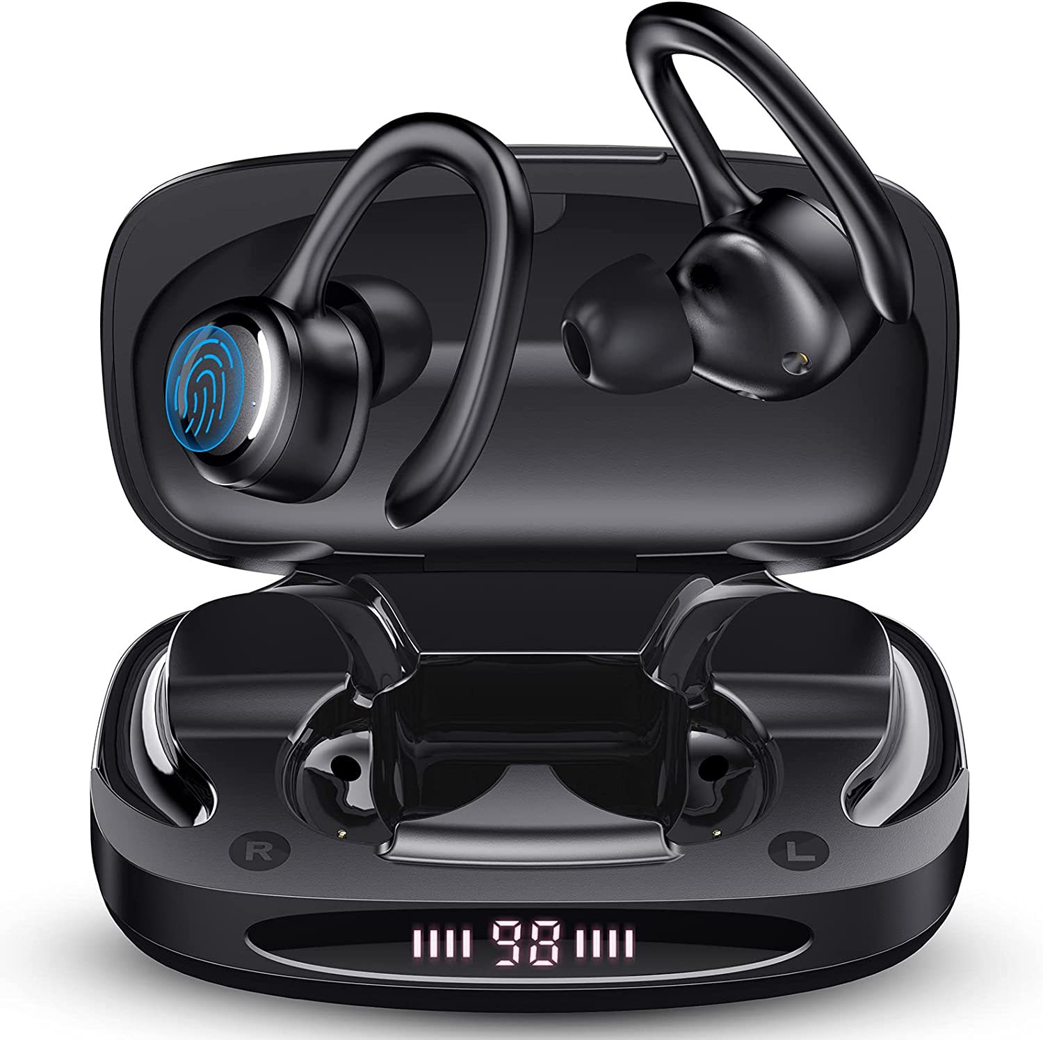 Open-Ear Headphones TWS Dual-Ear Wireless Sports ENC Call Noise Reduction Low Latency Bluetooth Headphones