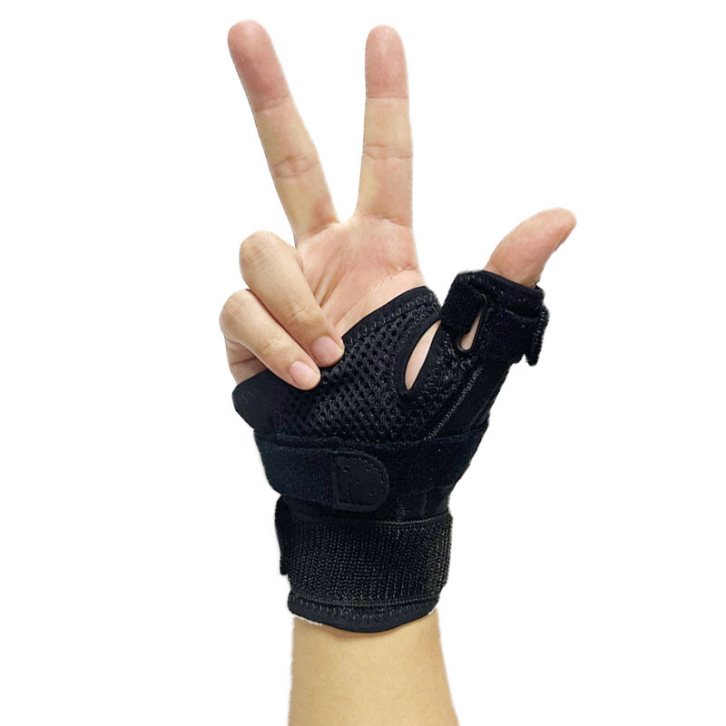 Summer Sports Universal Sweat-Absorbing Wrist Support Fixed Support Thumb Protection Fitness Wrist Support Deadlift Strap Wrist Protection