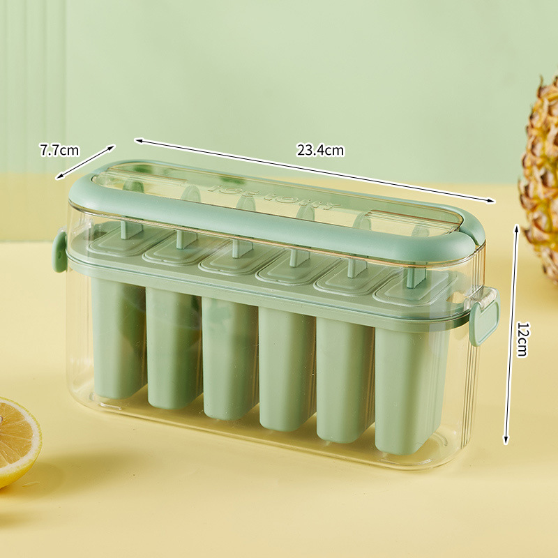 Homemade Ice Cream Mold Food-Grade Silicone Popsicle Mold for Kids Ice Cream Mold Freeze Ice Cubes