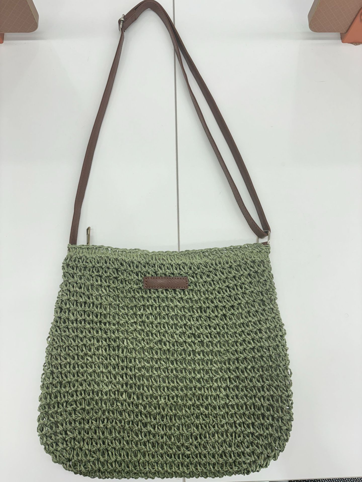 Summer Large Capacity Single Shoulder Straw Woven Bag New Handwoven Crossbody Bag Women's Vacation Beach Bag