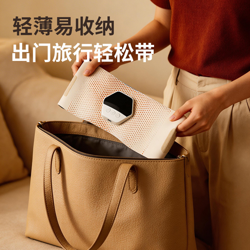 Body Sculpting Device EMS Microcurrent Abdominal Fitness Device, Waist Abdomen Heat Belt Sports Pulse Waist Massager