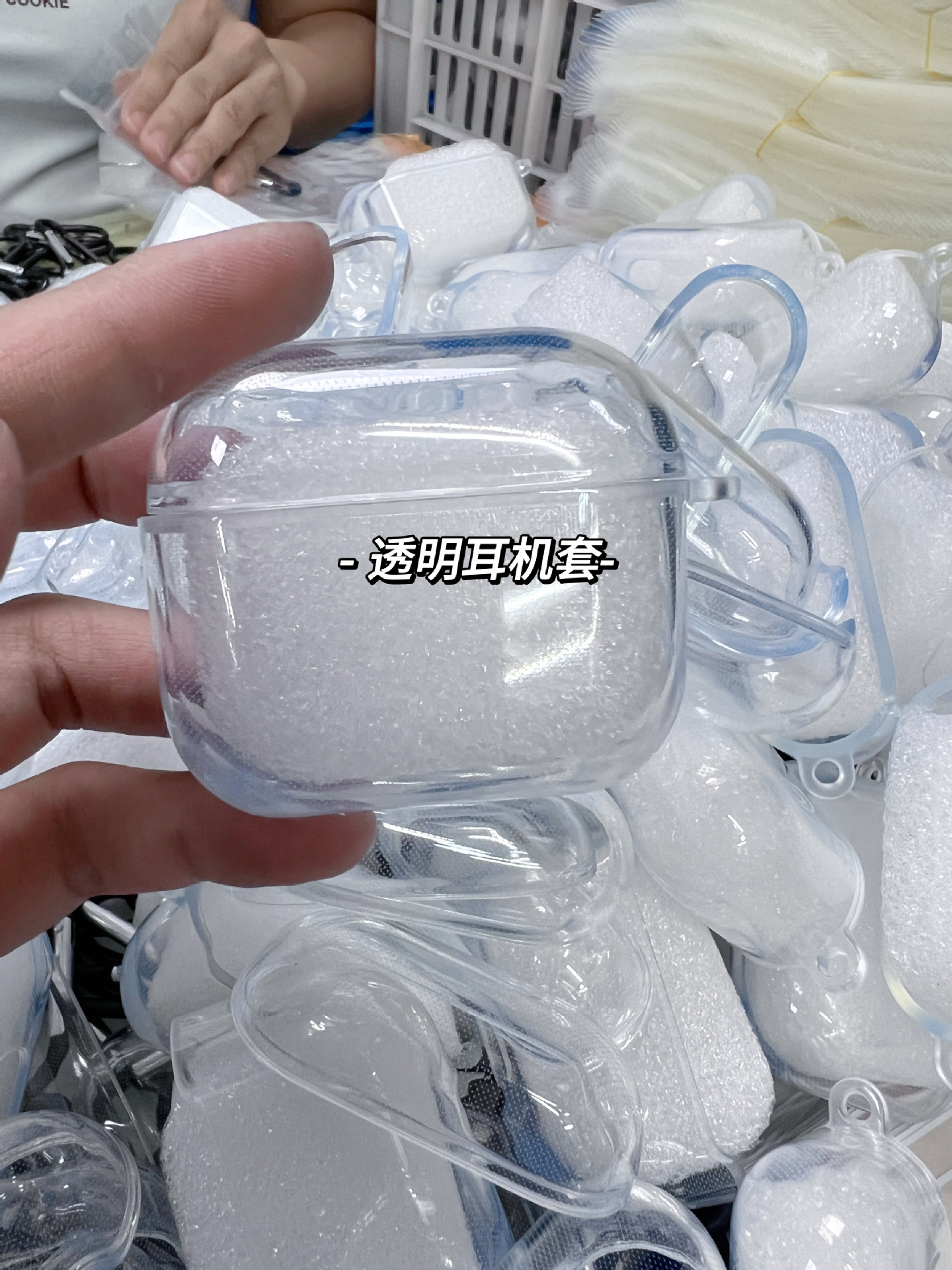 Star AirPods 1/2 generation protective case, transparent soft TPU anti-drop case for Apple Pro 3 earphones, 4