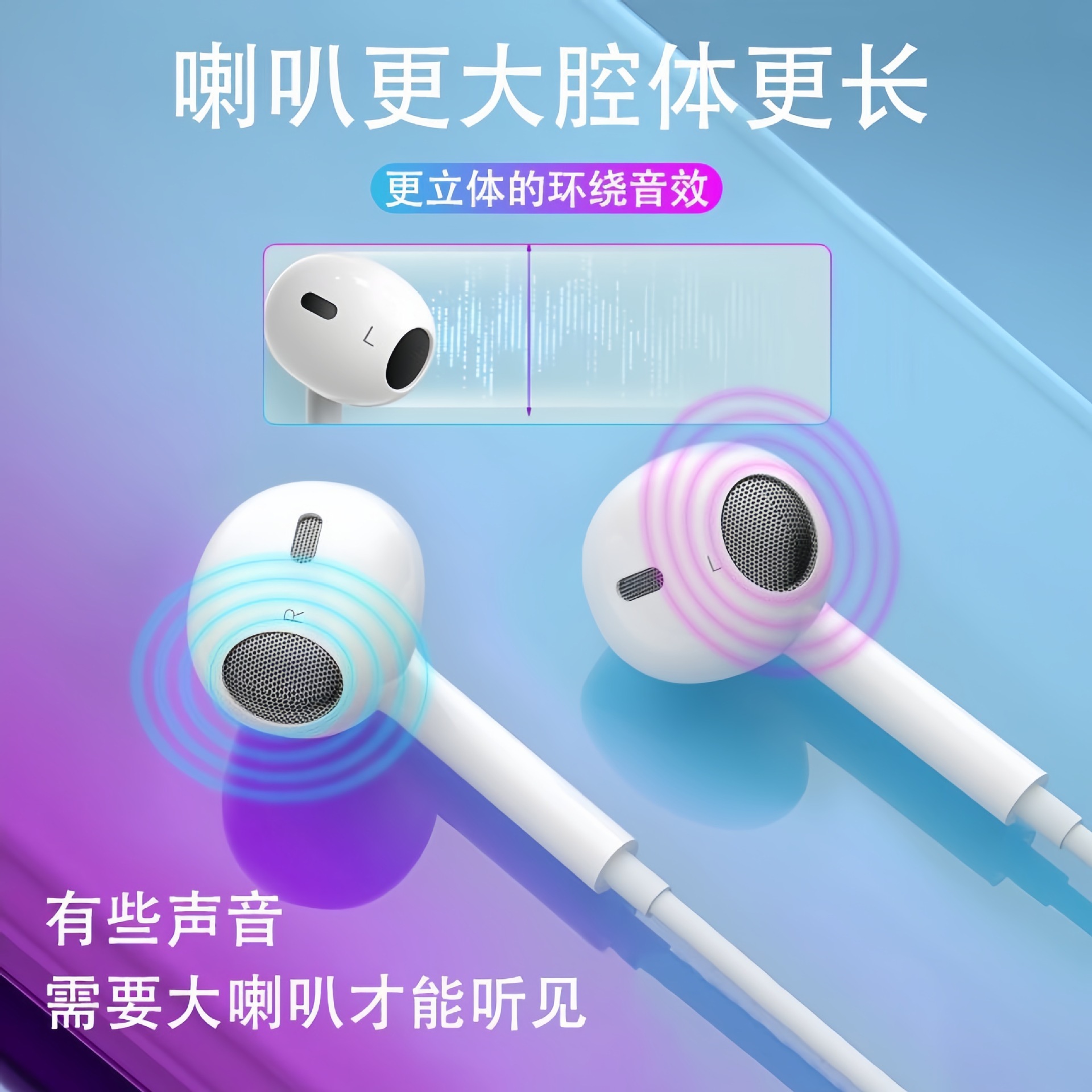 Compatible with Apple Wired 7/X/11/12/13/15 Earphones Wired Bluetooth Version with Mic Earphones