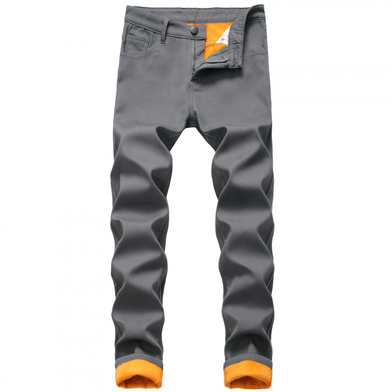 New Men's Color Block Slim Fit Casual Pants Sweatpants Young Men Straight Leg Pants