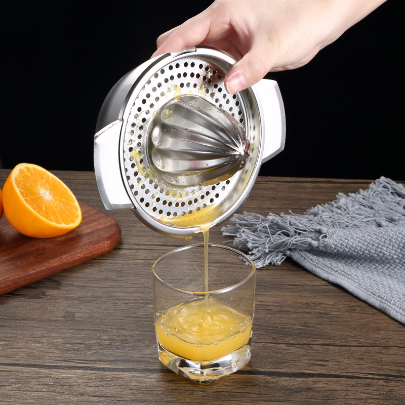 304 household manual lemon juicer stainless steel hand press juice extractor multifunctional press juicer