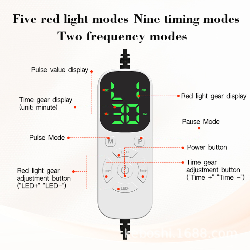LED Red Light Therapy Hat Oil Control Hair Care 180 Lamp Beads Dual Wavelength Hexagonal Hat Hair Care Scalp Care