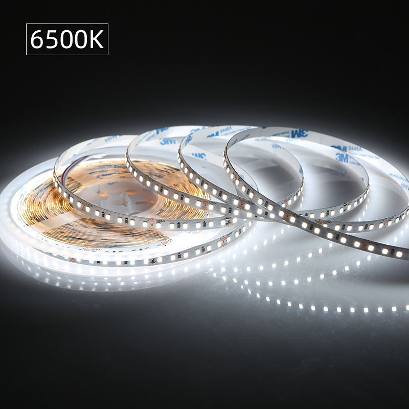 LED strip light, self-adhesive, living room ceiling, 24V, 8mm, 120D, high brightness, atmosphere, low-voltage, linear, 2835 strip light