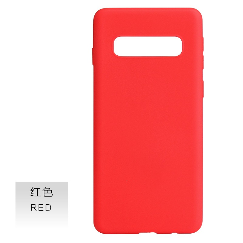 Applicable for Samsung S10 Phone Case S20plus Frosted NOTE20 Protective Case TPU Candy Color Full Wrap Silicone