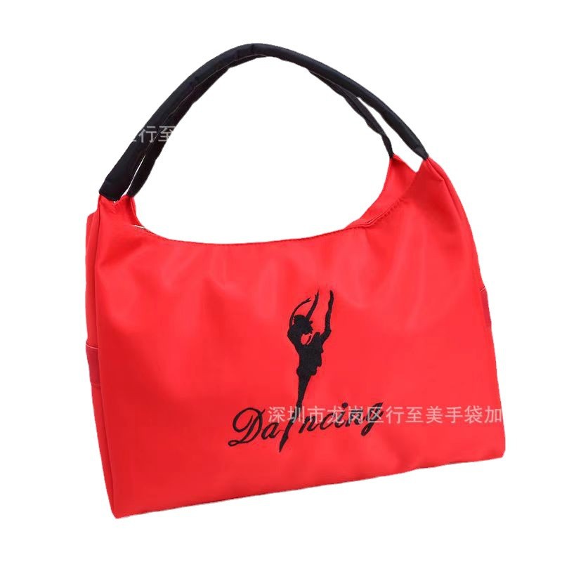 Custom new lightweight yoga dance bag embroidery handbag large capacity wet and dry separation fitness travel backpack