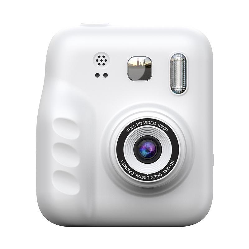 New children's Polaroid print camera HD dual lens can take photos and video toy gift box