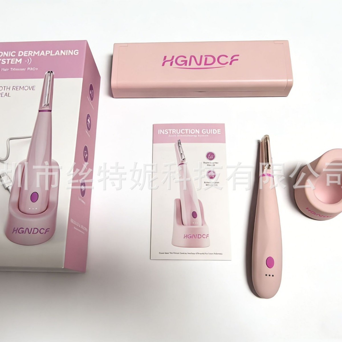 Women's Razor with LED Light for Body Hair and Face Hair Trimming