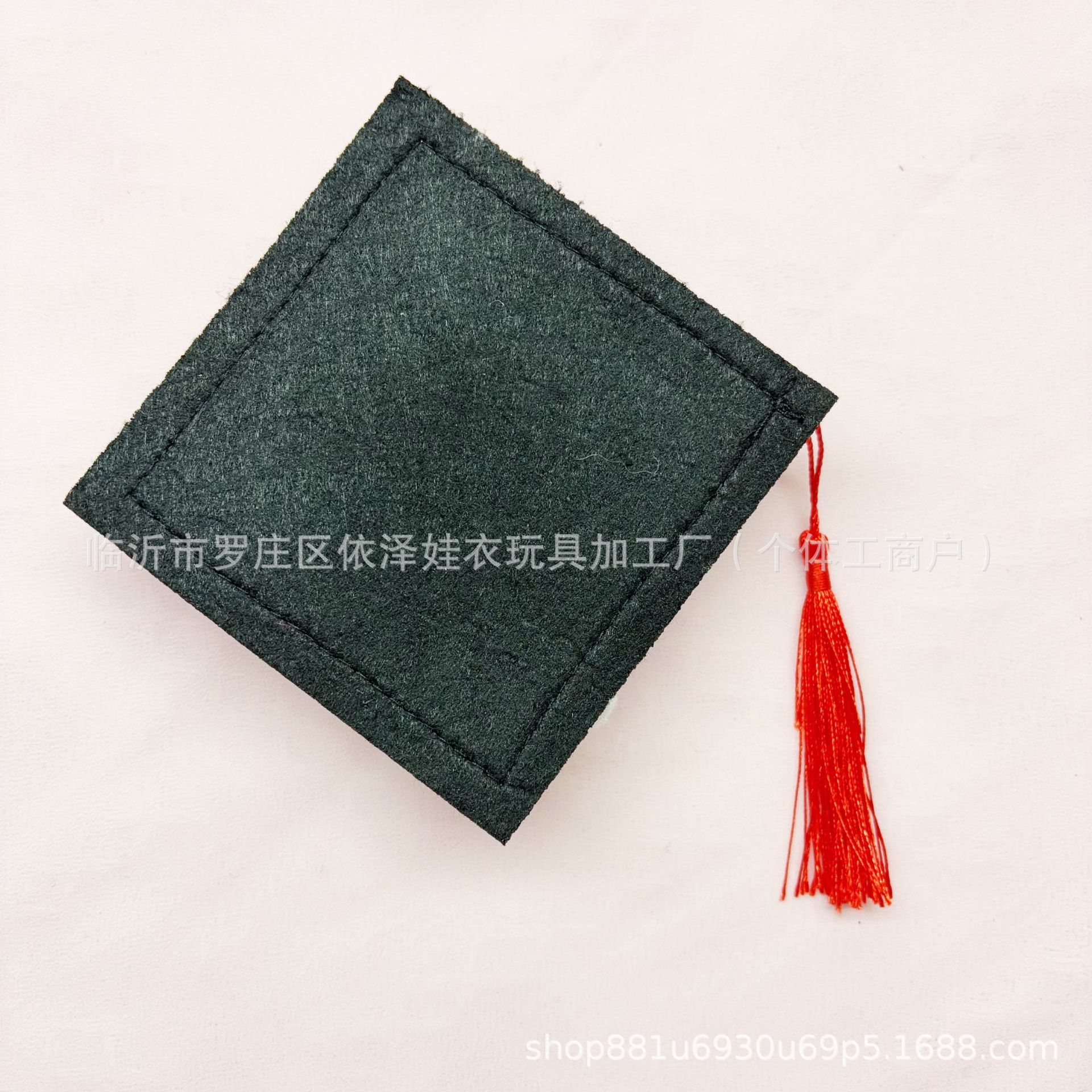 Doctor's Cap Graduation Season Felt Hat Decoration Tassel Bachelor's Hat DIY Gift