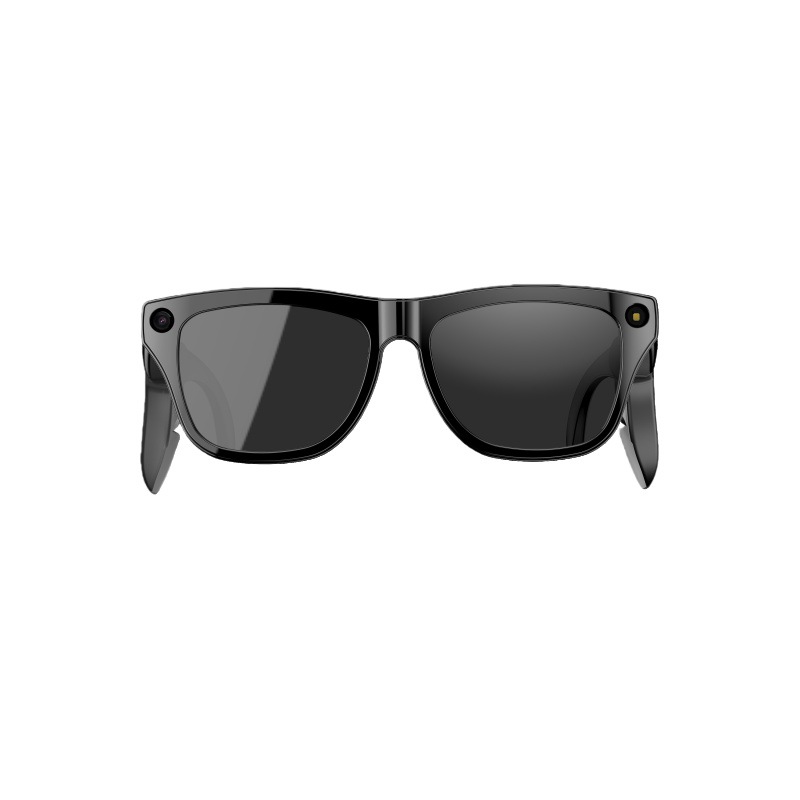AI Smart Glasses 1200W Pixel Multifunctional Voice Control Color Change Translation Recognition Photo Video Recording