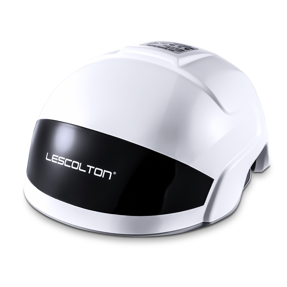 Lescolton laser hair growth device hair fixing hair care red light infrared hair thickening therapy cap helmet