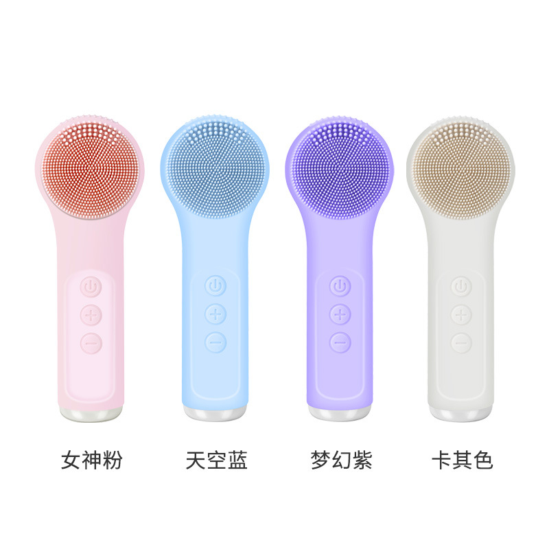New Silicone Face Washer Pore Cleaner Face Cleanser Deep Clean Electric Face Brush