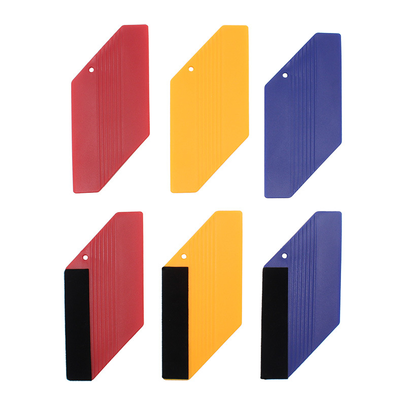 Car Window Tint Tool Yellow Small Squeegee Color Change Film Squeegee Glass Tint Car Sticker Small Squeegee Tint Squeegee