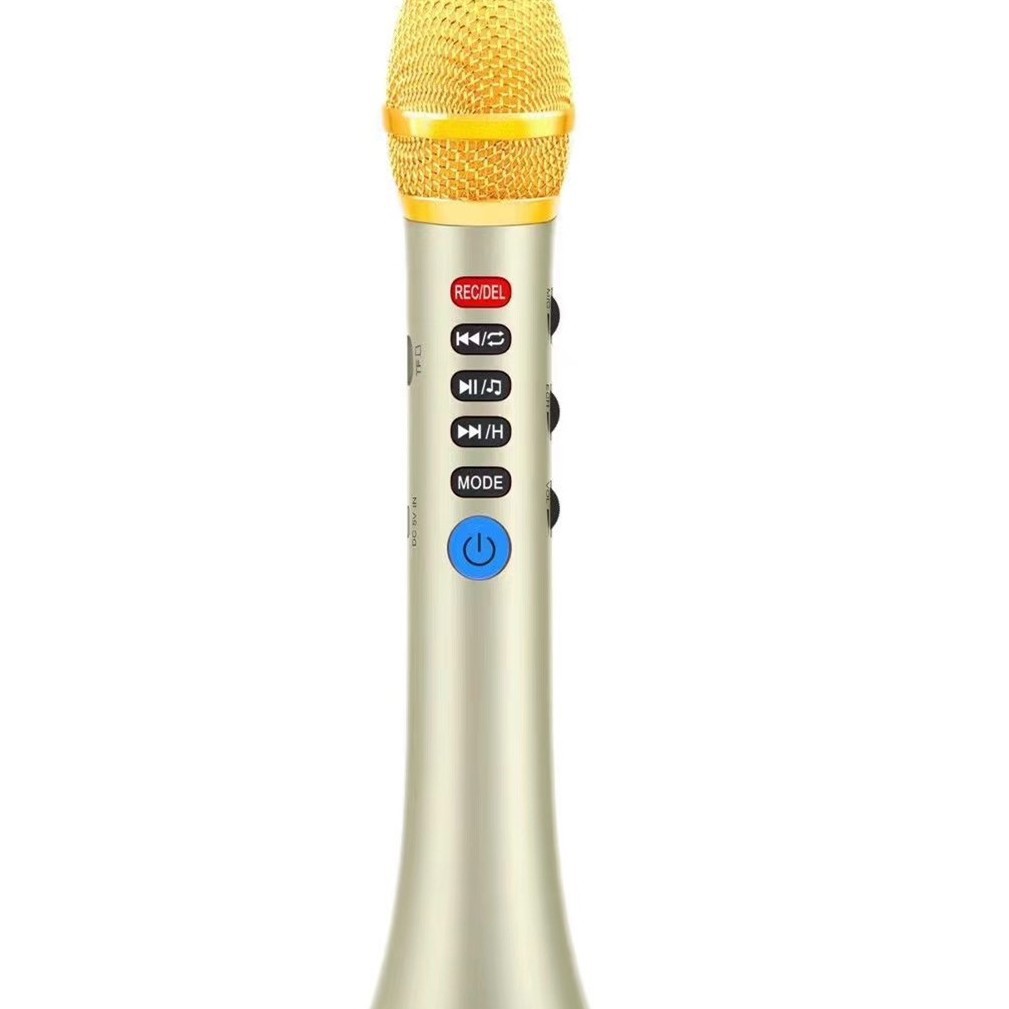 High-Power K-Song Wireless Bluetooth Microphone Speaker Integrated Microphone KTV Duet Function