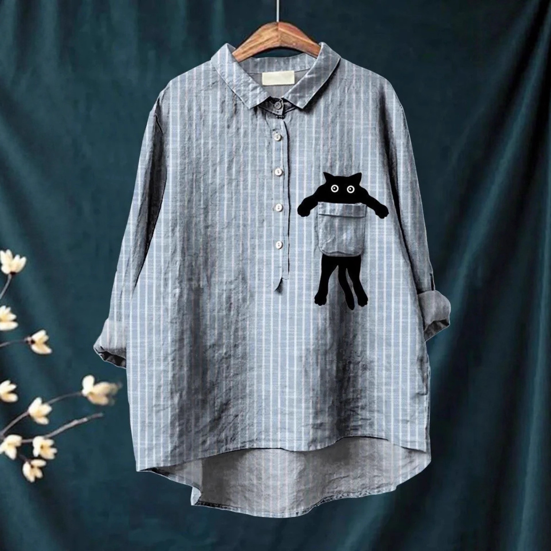 2026 Independent Station Summer Women's New Floral Pullover Long Sleeve Shirt
