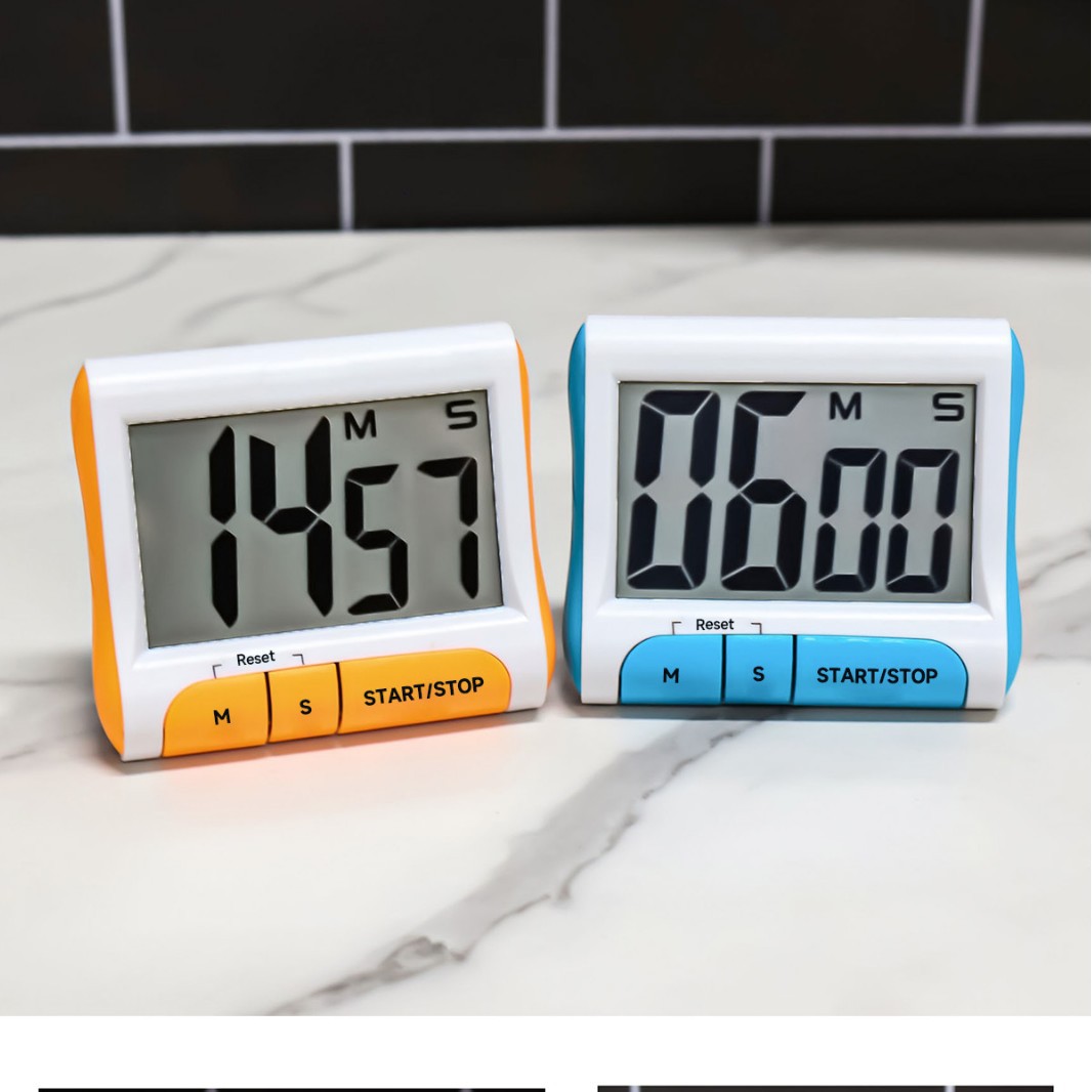Multi-Functional Self-Discipline Electronic Countdown Reminder Kitchen Alarm Clock BBQ Digital Timer Timer