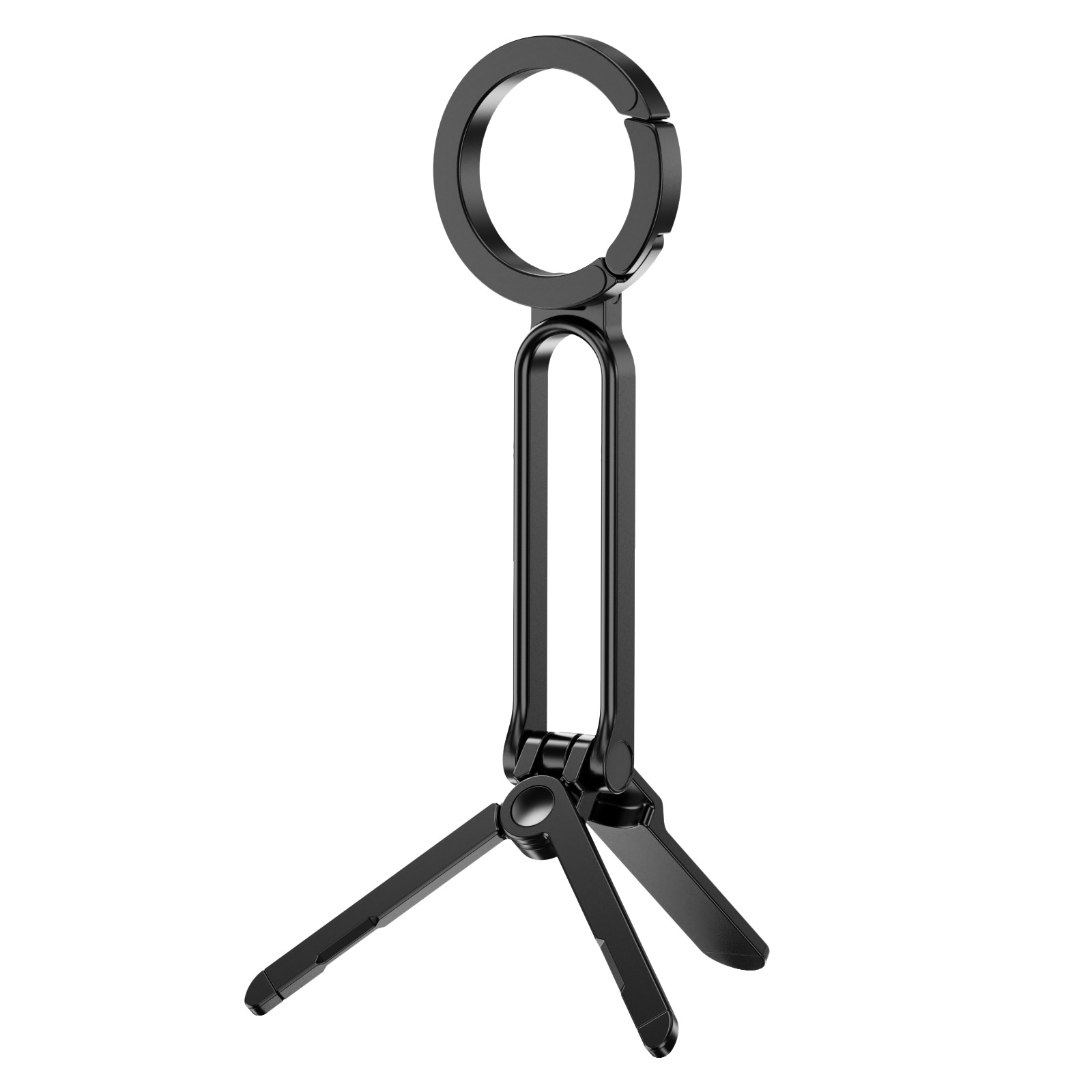 Phone magnetic suction stand climbing buckle portable live streaming tripod phone stand multifunctional shooting stand