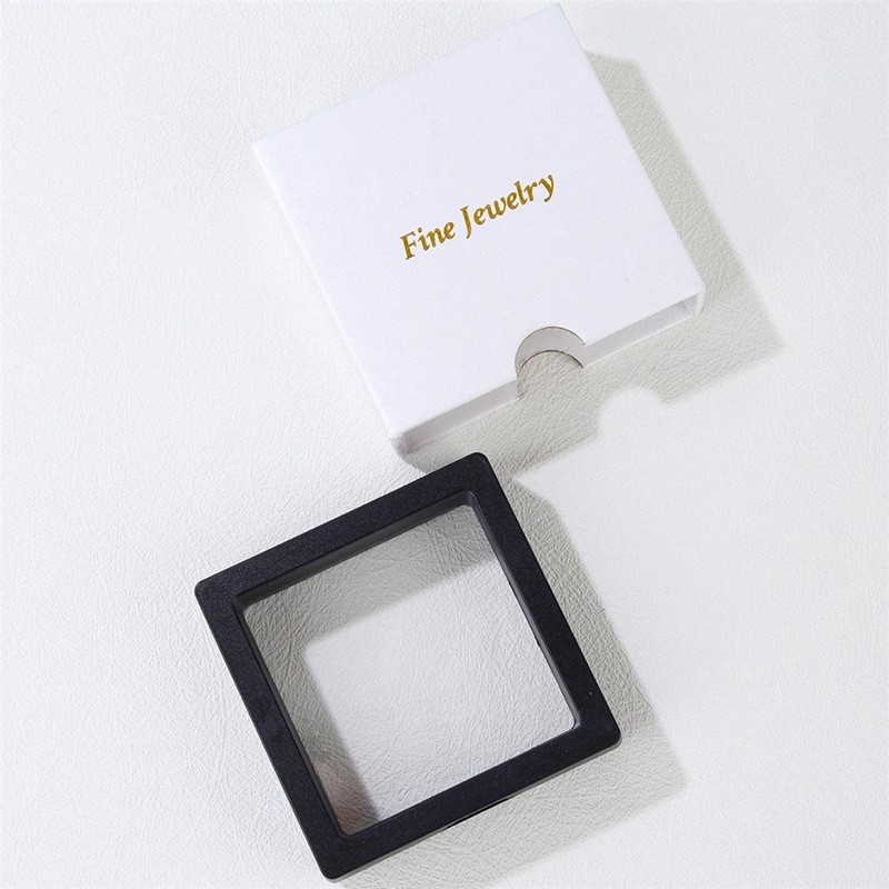 Qingdao Aide Jewelry Box Jewelry Storage Box Earring Earring Necklace Ring Box Color Random