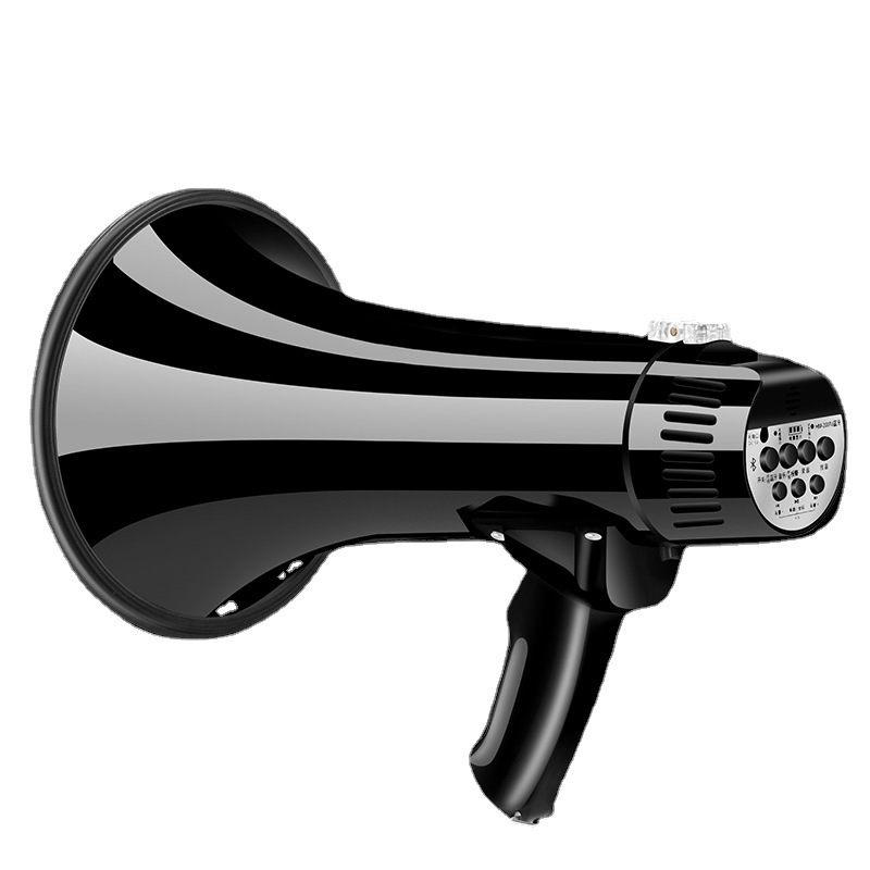 Double Diamond 40W High Power Portable Rechargeable Lithium Battery Amplifier Megaphone for Sales Promotion Speaker