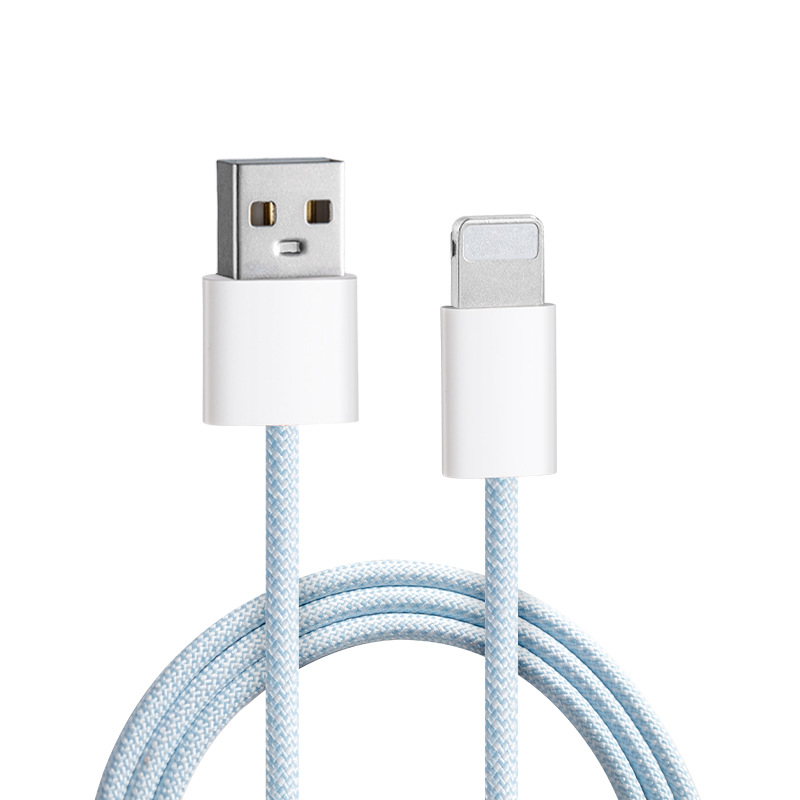 USB-苹果  卡纸 蓝色 · 2米