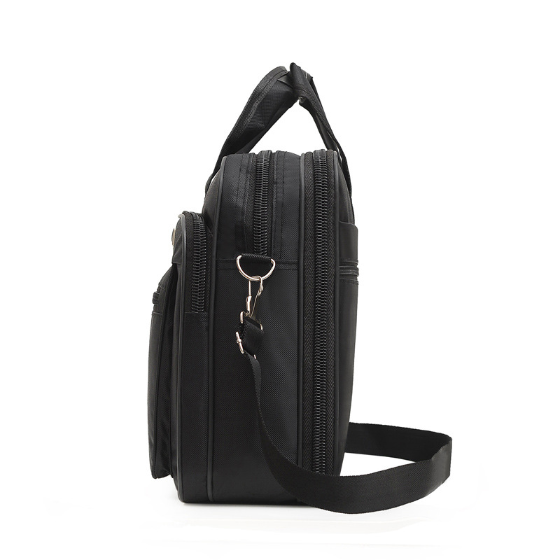 Handheld shoulder laptop tablet computer bag 15 inch office business trip student printing large capacity computer bag